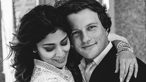 shriya sharan and husband