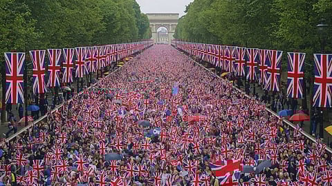 'യുനൈറ്റ് ഡി കിങ്ഡം' പ്രതിഷേധത്തിൽ നിന്ന്