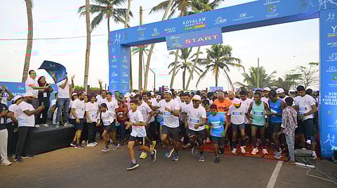 മൂന്നാമത് കോവളം മാരത്തണിൽ വിനീഷ് എ.വി. ഒന്നാമൻ; ഹാഫ് മാരത്തണിൽ നിറസാന്നിധ്യമായി ജില്ലാ കളക്ടർ
