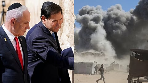 ഗാസയിൽ ഇസ്രയേൽ ആക്രമണം