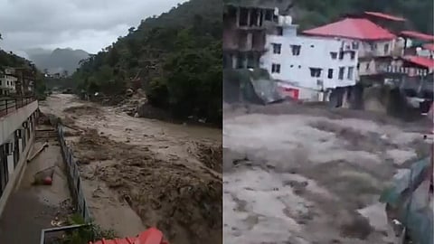 cloudburst in Dehradun