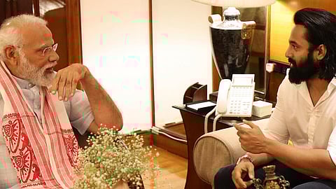 നരേന്ദ്ര മോദിക്ക് ഒപ്പം ഉണ്ണി മുകുന്ദന്‍