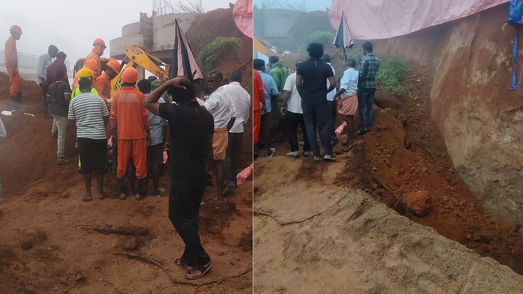 റിസോർട്ടിന് സംരക്ഷണഭിത്തി കെട്ടുന്നതിനിടെ അപകടം, രണ്ടുപേർക്ക് ദാരുണാന്ത്യം