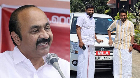 പ്രതിപക്ഷ നേതാവ് കലിപ്പിൽ; രാഹുൽ മാങ്കൂട്ടത്തിലിന് അകമ്പടി പോയ നേമം ഷജീറിനെ കാണാൻ കൂട്ടാക്കിയില്ല