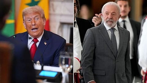 Brazil’s President Luiz Inácio Lula against  Donald Trump
