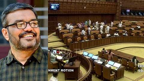 സ്വർണപ്പാളി വിഷയത്തിൽ ചർച്ചയില്ല, സഭയിൽ നിന്നിറങ്ങി പോയി പ്രതിപക്ഷം; കഴിഞ്ഞ മൂന്ന് ദിവസം ചർച്ച ചെയ്തതിൻ്റെ ക്ഷീണമെന്ന് എം.ബി. രാജേഷ്