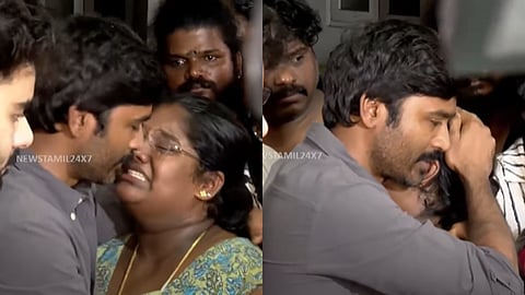 ധനുഷിന് മുന്നില്‍ പൊട്ടിക്കരയുന്ന ഇന്ദ്രജ ശങ്കർ