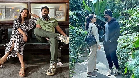 അഹാനയും നിമിഷ് രവിയും