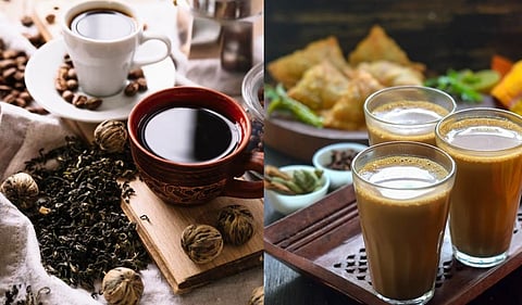 കാപ്പിയും ചായയും കുടിക്കാൻ പ്രത്യേക സമയം 