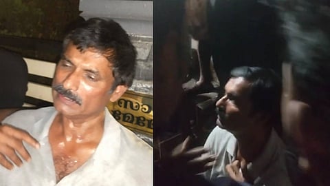 മർദനമേറ്റ എം.എം. വർഗീസ്