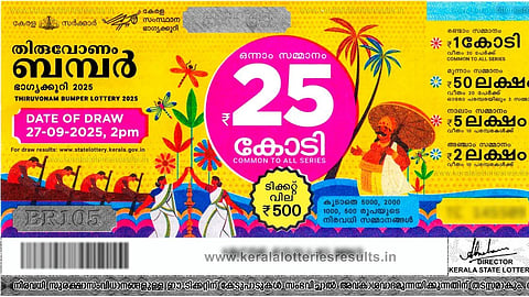 കേരളാ ലോട്ടറി, തിരുവോണം ബംബർ