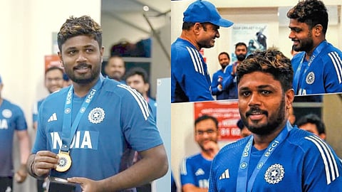 SANJU SAMSON - IMPACT PLAYER OF THE MEDAL vs SRI LANKA