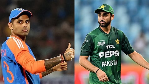 സൂര്യകുമാർ യാദവ്, സൽമാൻ അലി ആഗ