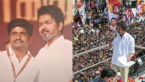 കരൂർ ദുരന്തം; ടിവികെ ജില്ലാ സെക്രട്ടറി അറസ്റ്റിൽ 