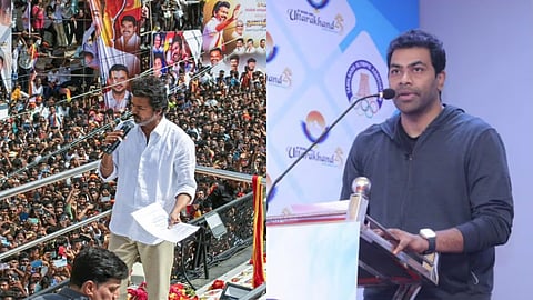 കരൂർ ദുരന്തം; വിവാദ പോസ്റ്റുമായി ടിവികെ നേതാവ്