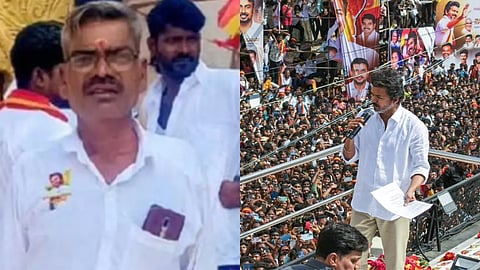 ടിവികെ നേതാവ് ജീവനൊടുക്കി