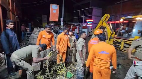 രക്ഷാപ്രവർത്തനത്തിൻ്റെ ദൃശ്യങ്ങൾ