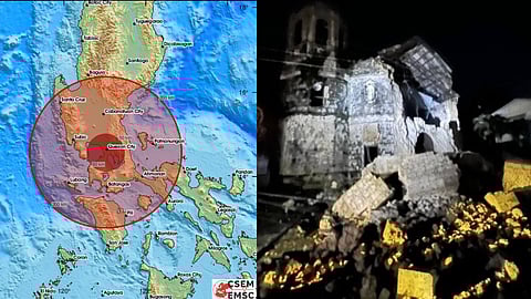 At least 26 people have been killed in a 6.9 magnitude earthquake in the central Philippines