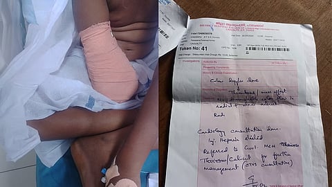 ജില്ലാ ആശുപത്രി ശാസ്ത്രീയവും ഉചിതവുമായ ചികിത്സ നൽകി; പാലക്കാട് ഒൻപത് വയസുകാരിയുടെ കൈ മുറിച്ചു മാറ്റിയ സംഭവത്തിൽ പ്രാഥമിക അന്വേഷണ റിപ്പോർട്ട്