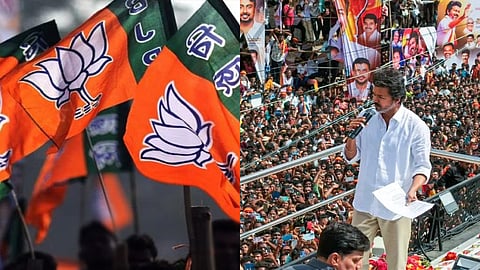 ടിവികെ - ബിജെപി ബന്ധത്തിന് ശ്രമം