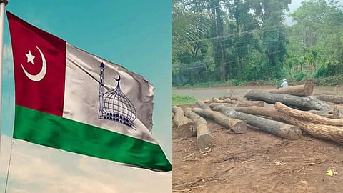 സമസ്തയിൽ മരം മുറി വിവാദം; മരം മുറിച്ചുമാറ്റിയത് വിദ്യാഭ്യാസ ബോർഡിന് കീഴിലുള്ള അഞ്ചര ഏക്കറിൽ നിന്ന്