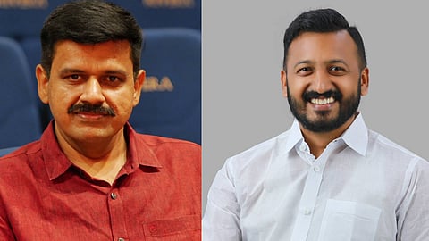സന്ദീപ് വാര്യർ, രാഹുൽ മാങ്കൂട്ടത്തിൽ