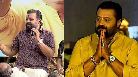 കലുങ്ക് സംവാദത്തിനിടെ സുരേഷ് ഗോപി