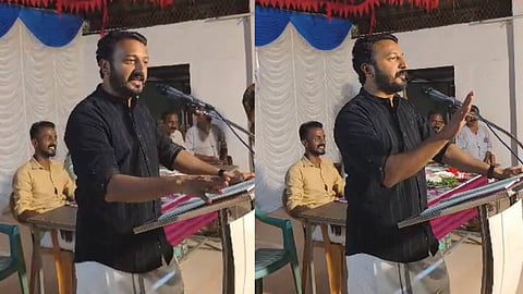 രാഹുൽ മാങ്കൂട്ടത്തിൽ വീണ്ടും പൊതുപരിപാടിയിൽ; പങ്കെടുത്തത് പാലക്കാട് നഗരസഭയിലെ കുടുംബശ്രീ വാർഷിക പരിപാടിയിൽ