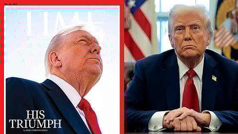 "ലേഖനം വലിയ കുഴപ്പമില്ല, പക്ഷെ, അവര്‍ എന്റെ മുടിയിൽ എന്താണ് ചെയ്തിരിക്കുന്നത്"; ടൈം മാഗസിനെതിരെ വീണ്ടും ട്രംപ് 