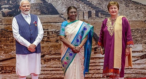 IMF Chief's Praise  India