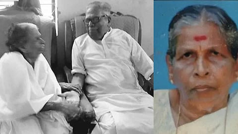 വിഎസ് സഹോദരിക്കൊപ്പം