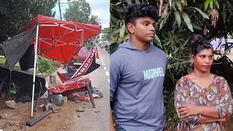 "പാഴ്സൽ നൽകിയില്ല", പോത്തൻകോട് പായസക്കട വാഹനം കൊണ്ട് ഇടിച്ച് തകർത്തു; പൊലീസ് സ്റ്റേഷനിൽ ഹാജരാകില്ലെന്നും യൂത്ത് കോൺഗ്രസ് നേതാവ്