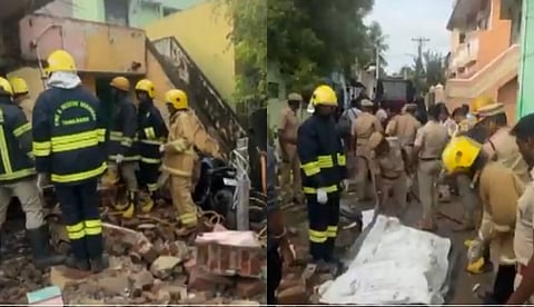 തമിഴ്‌നാട്ടില്‍ നാടന്‍ ബോംബ് പൊട്ടിത്തെറിച്ച് അപകടം; നാല് പേര്‍ മരിച്ചു