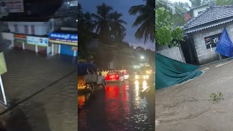കനത്തമഴയിൽ  സംസ്ഥാനത്ത് വ്യാപക നാശ നഷ്ടം