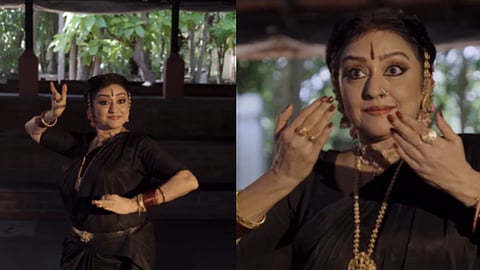 'കാന്താര'യിലെ 'വരാഹ രൂപം' എന്ന ഗാനത്തിന് ചുവടുവച്ച് പാർവതി ജയറാം