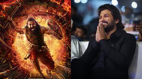 'കാന്താര 2'നെ അഭിനന്ദിച്ച് അല്ലു അർജുന്‍