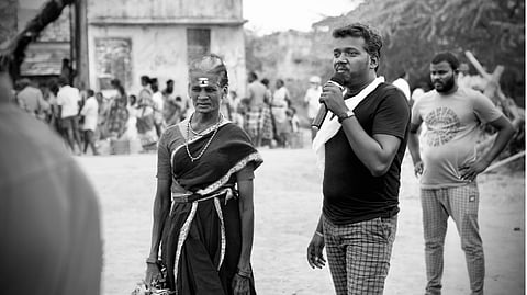 മാരി സെല്‍വരാജ് 'പരിയേറും പെരുമാള്‍' ഷൂട്ടിങ് ലൊക്കേഷനില്‍