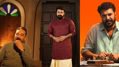 കമൽ ഹാസൻ, മോഹൻലാൽ, മമ്മൂട്ടി
