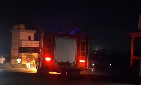 അപകടത്തിൻ്റെ ദൃശ്യങ്ങൾ