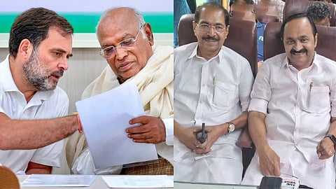 കെപിസിസി പുനഃസംഘടനയിലെ തർക്കം പരിഹരിക്കാൻ ഹൈക്കമാൻഡ്; മല്ലികാർജുൻ ഖാർഗെയും രാഹുൽ ഗാന്ധിയുമായുള്ള നേതാക്കളുടെ കൂടിക്കാഴ്ച ഇന്ന് 