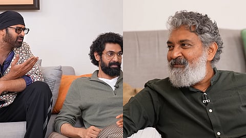 'ബാഹുബലി ദി എപ്പിക്ക് ' പ്രൊമോയില്‍ പ്രഭാസ്, റാണാ ദഗ്ഗുബതി, എസ്.എസ്. രാജമൗലി