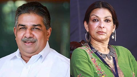 സജി ചെറിയാൻ, മല്ലിക സാരാഭായി