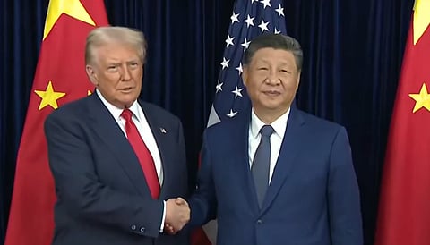 ട്രംപ്- ഷി ജിൻപിങ് കൂടിക്കാഴ്ച