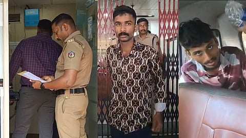 പിടിയിലായ അനന്ദു, സുജിത്ത്