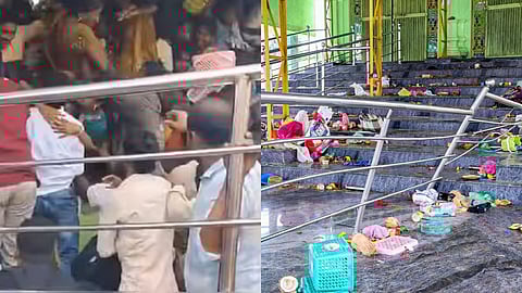 ശ്രീ വെങ്കിടേശ്വര ക്ഷേത്രത്തിലെ ആള്‍ക്കൂട്ട ദുരന്തം: അപകടത്തില്‍ ബോധരഹിതരായവരെ സഹായിക്കാനും ആദ്യമെത്തിയത് വിശ്വാസികൾ
|വീഡിയോ