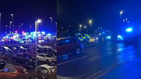 രക്തത്തില്‍ കുളിച്ച് യാത്രക്കാര്‍, രക്ഷപ്പെടാന്‍ വാഷ്‌റൂമില്‍ കയറി ഒളിച്ചു; ലണ്ടനില്‍ ട്രെയിനിനുള്ളില്‍ കത്തി ആക്രമണം