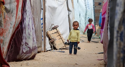 ഗാസയിലെ ടെൻ്റുകൾ