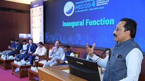 Dr. S. Somanath on fisheries research