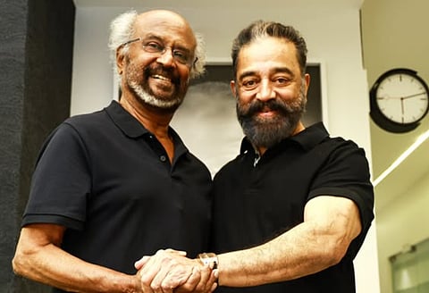 "കാറ്റായ് മഴയായ് പുഴയായ്..."  സന്തോഷം പങ്കുവച്ച് ഉലകനായകൻ, രജനി- കമൽ ചിത്രം തലൈവർ 173 ഒരുങ്ങുന്നു