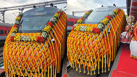 വീഡിയോ പങ്കുവച്ചതോടെ വിവാദം; വന്ദേഭാരതിൽ കുട്ടികൾ ആലപിച്ച ആർഎസ്എസ് ഗണഗീതം പിൻവലിച്ച് സതേൺ റെയിൽവേ 